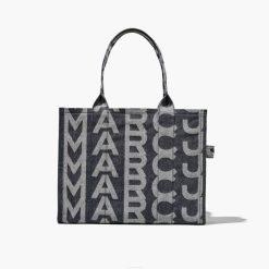 Marc Jacobs תיק גדול של ג'ינס מונוגרמה 2L8J90